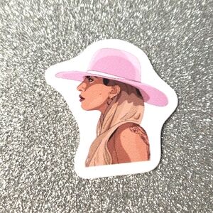 10/$10 Lady Gaga Waterproof Sticker